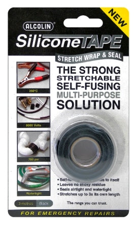 Alcolin Silicone Tape 3M Black 005-81