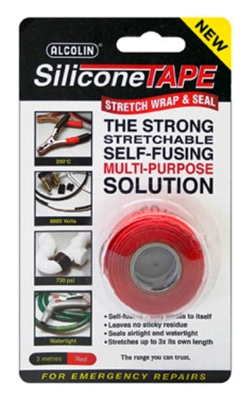 Alcolin Silicone Tape 3M Red 005-78