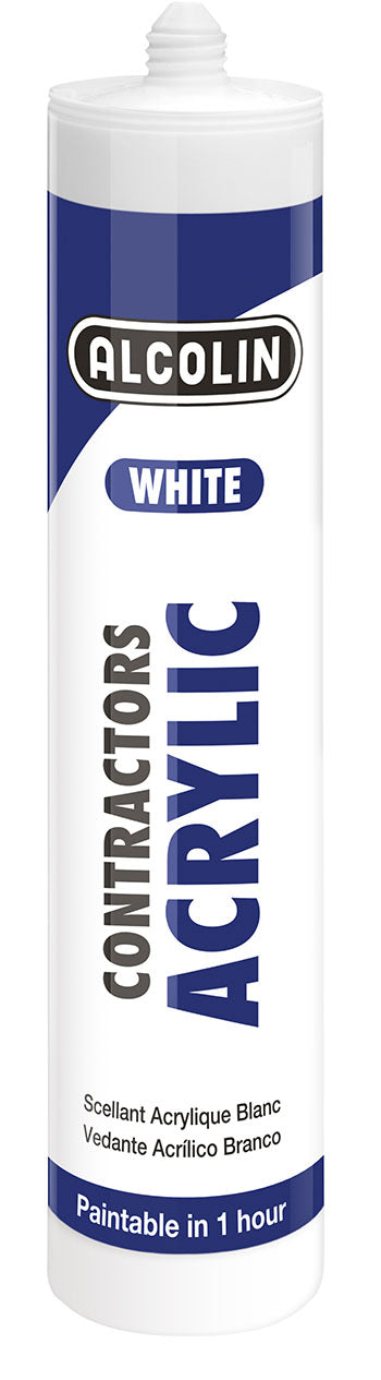Alcolin Contractor`S Acrylic White 260Ml