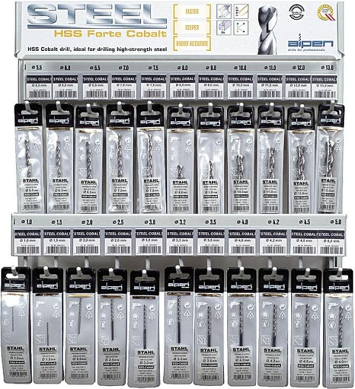 Alpen Module 17 Complete Forte Cobalt Drill Bits