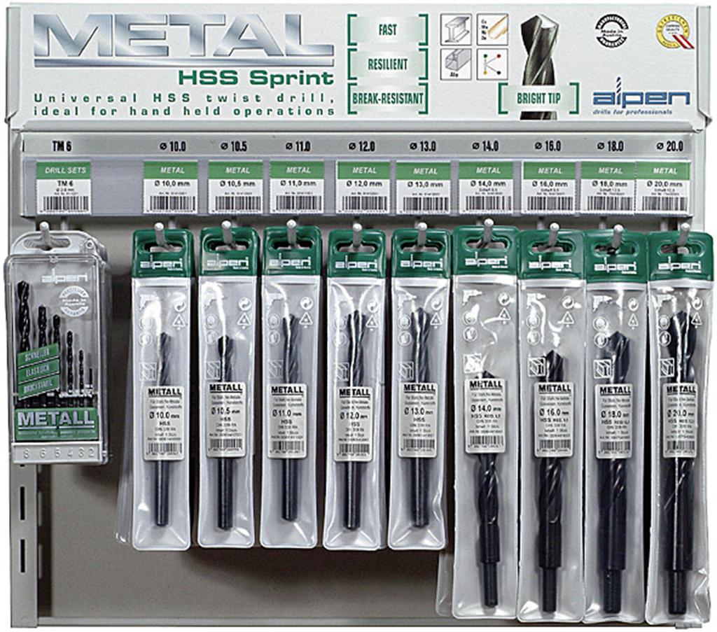 Alpen Module 15 Complete Hss Sprint Drill Bits