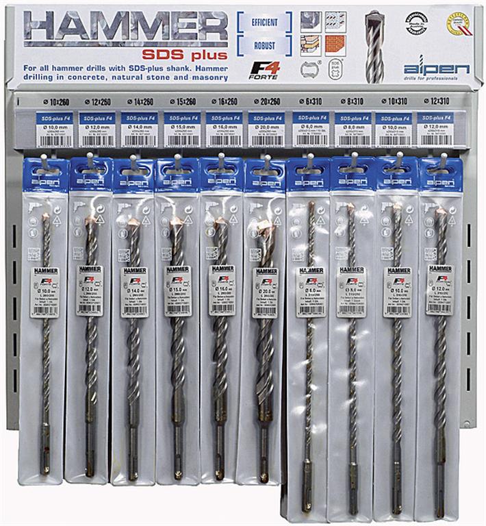 Alpen Module 2 Complete Sds Plus Drill Bit 260/310Mm