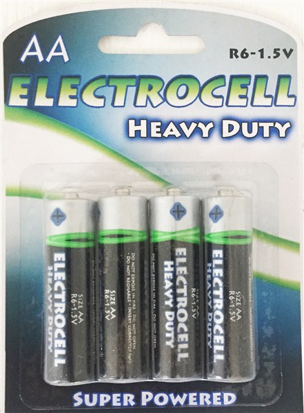 Battery Elecell Alkaline 901 4 S A9724