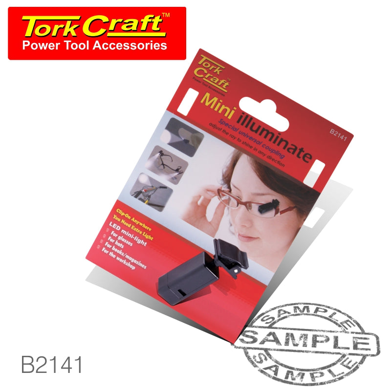 LED MINI LIGHT CLIP-ON ANYWHERE YOU NEED EXTRA LIGHT