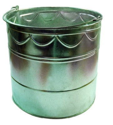 Bucket Builders Galvanised 9Lt*27Cm