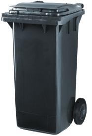 Refuse Bin 240Ltr-On Wheels-Charcoal ( Min 5 Asst)