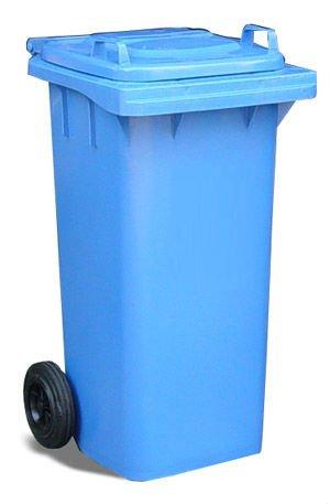 Refuse Bin 240Ltr-On Wheels-Blue (Min 5 Asst)