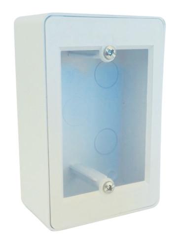 OGATIN 4x2 PVC Conduit Extension Box - White, 100x50x50mm