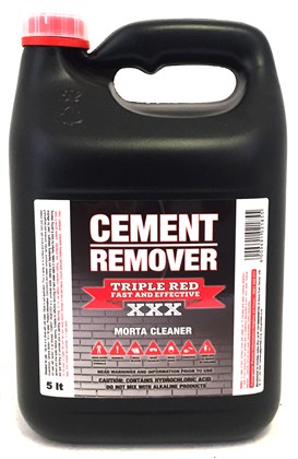Cement Remover 5Ltr Tripple Red Fmor001