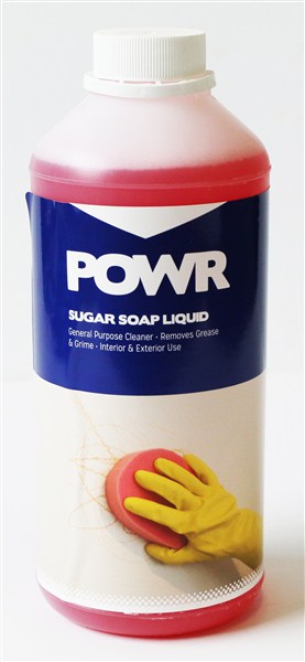Sugar Soap Liquid 1Ltr Powr