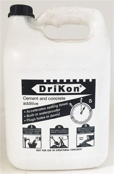 Drikon Cement Drying Compound 5Ltr