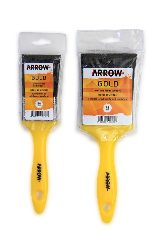 Paint Brush Gold 100Mm