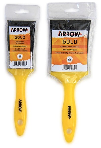 Paint Brush Gold 150Mm