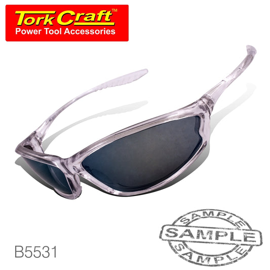 SAFETY EYEWEAR GLASSES YELLOW MIRROR