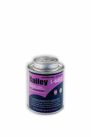 Pvc Weld Fast Set 237Ml+Brush Bailey