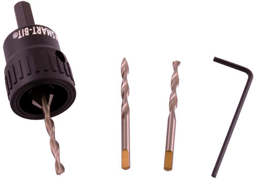 Smart-Bit #12 Flat Pre-Drilling And Countersinking Tool With Replaceme