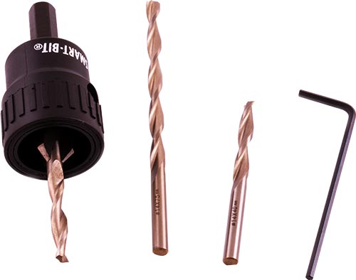 Smart-Bit #14 Flat Pre-Drilling And Countersinking Tool With Replaceme