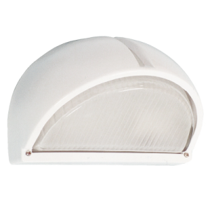 Brightstar BH013 LW Die-Cast Aluminum Outdoor Bulkhead Light with Frosted Glass (60W ES, IP54)