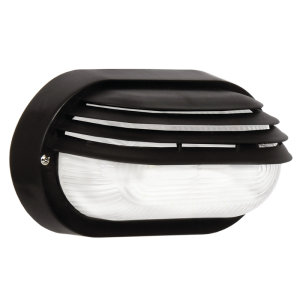Brightstar BH026 PVC Outdoor Bulkhead Light with Clear Glass, IP54