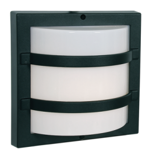 Brightstar BH062 Black Die Cast Aluminium IP44 Outdoor Bulkhead Light