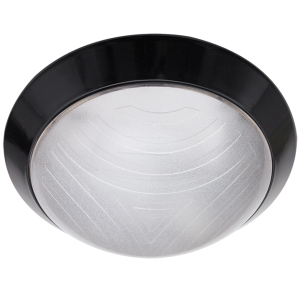 Brightstar BH067 Polycarbonate Outdoor Bulkhead Light with Frosted Cover (Black or White)