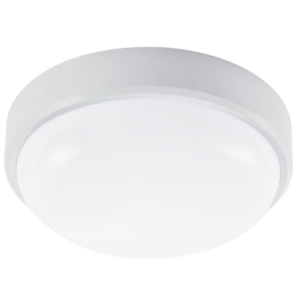 Brightstar BH130 & BH131 White LED Outdoor Bulkhead Light with Polycarbonate Cover (15W/20W, 4000K)