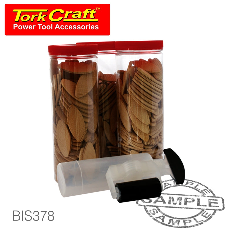 378Pc Wood Biscuit Kit