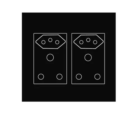4 X 4 Unswitched Sockets - Quick Connection