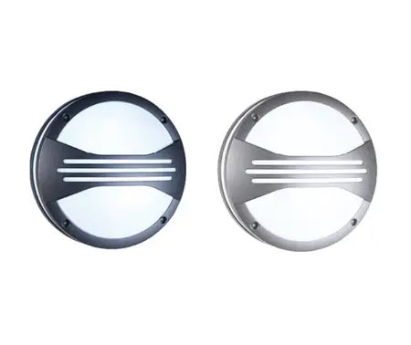 E27 Round Aluminium Bulkhead