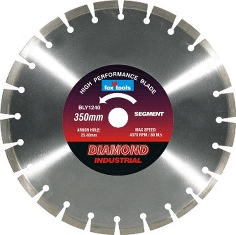 Blade Fox Diamond Seg Asphalt 350X10Mm