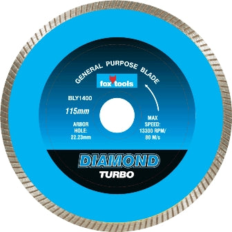 Blade Fox Diamond Turbo Marble 115Mm