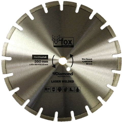 Diamond Disc Fox Seg 350Mm Asphalt Pro