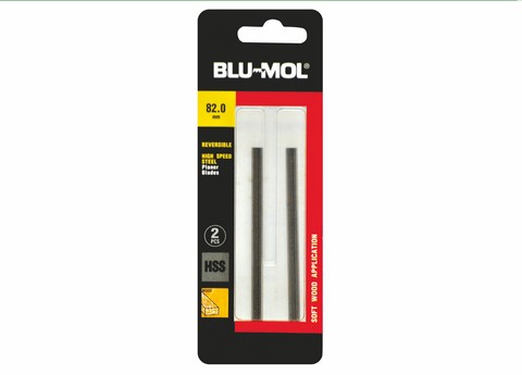 Blu-Mol Planer Blade 82Mm Tct 2Pc