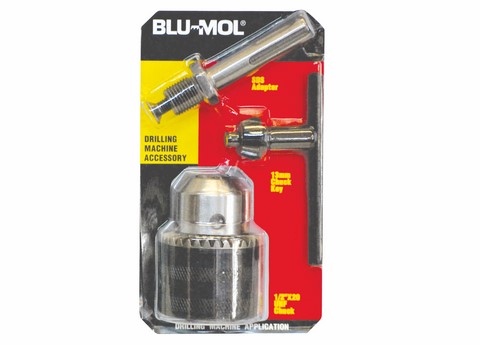 Blu-Mol Chuck & Key 13Mm & Sds Adaptor