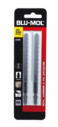 Blu-Mol Jigaw Metal T 0-5Mm 2Pc