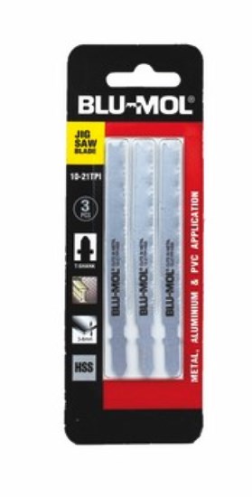 Blu-Mol Jigaw Metal T 3-6Mm 3Pc