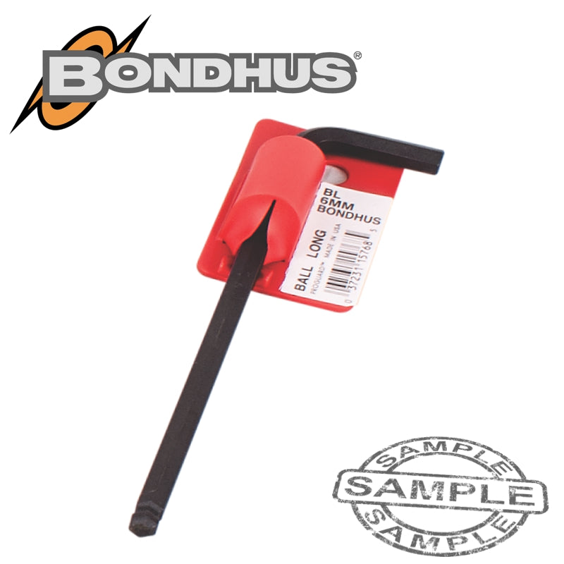 Bondhus Hex Ball End L-Wrench 6.0Mm Proguard Single Bondhus