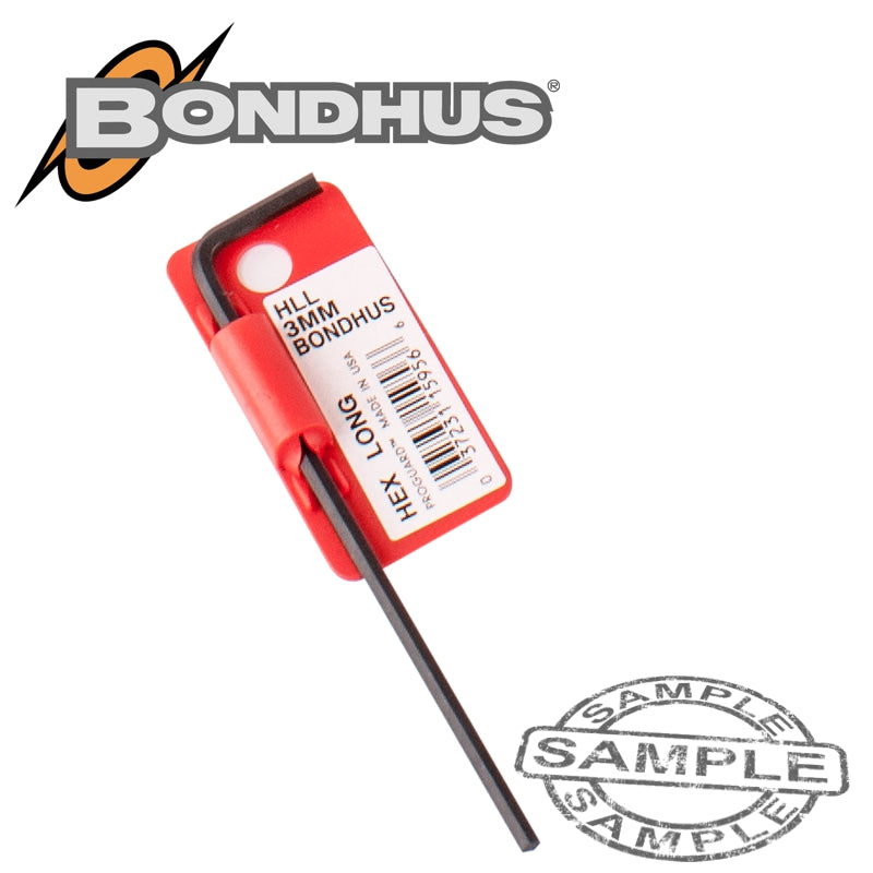 Bondhus Hex End L-Wrench 3.0Mm Proguard Single Bondhus