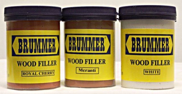 Woodfiller Brummer 250Gr Dark Mahogany