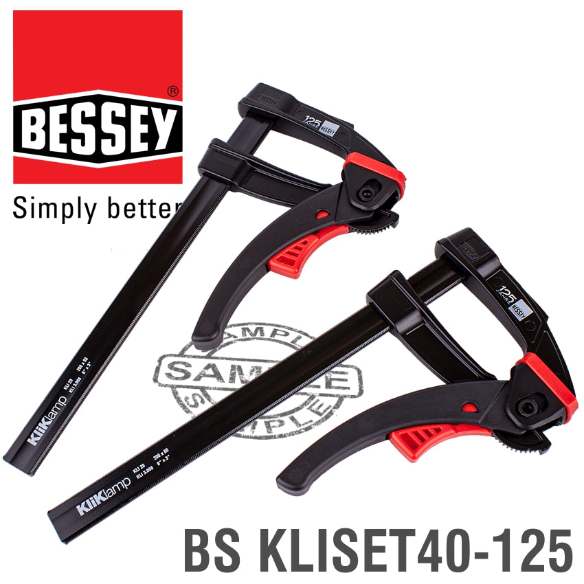 Bessey Kliklamp Set Kli400-80 X2