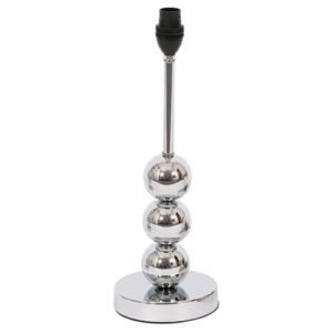 Brightstar BTL052 Polished Chrome Table Lamp - 380mm Height, 60W BC