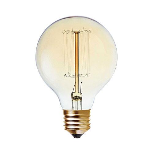 Carbon Filament Bulb G125 E27 60W Warm White