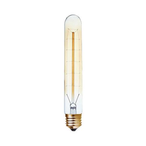 Carbon Filament Tube Bulb T30 E27 60W Warm White