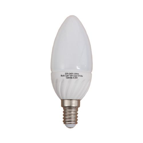 Led Candle Bulb E14 4.5W 360Lm Cool White