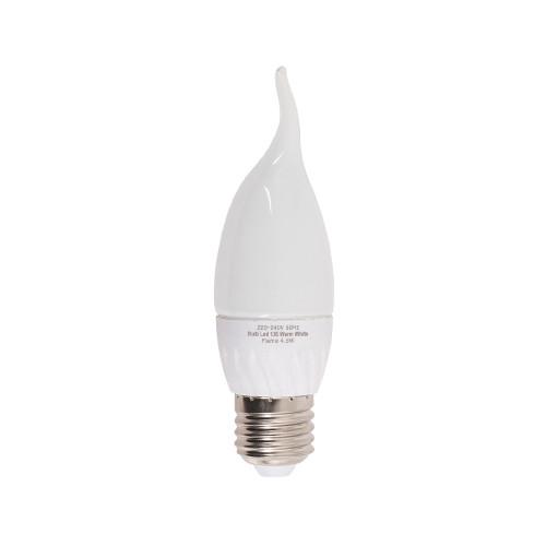 Led Frosted Flame Bulb E27 4.5W 360Lm Warm White