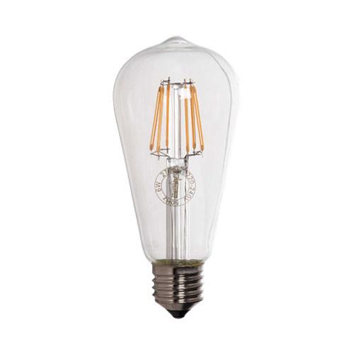 Led Filament Bulb E27 6W 580Lm Warm White