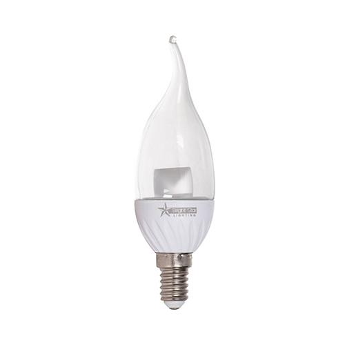 Led Flame Lens Bulb E14 5W 350Lm Warm White