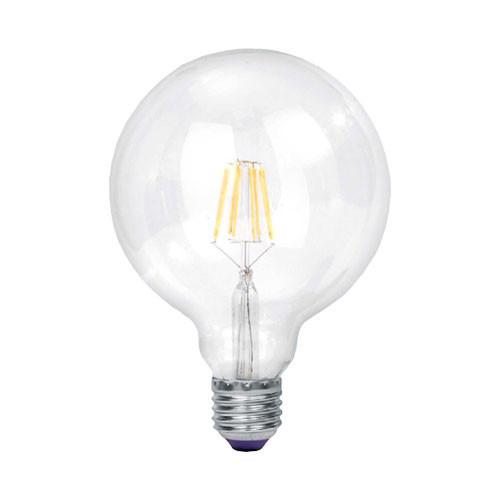 Led Filament Bulb G125 E27 9W 950Lm Cool White