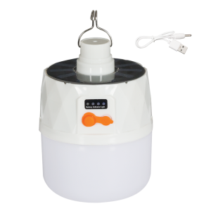 Brightstar Portable Emergency Solar LED Bulb with Aluminum Hook (5W, 6500K)