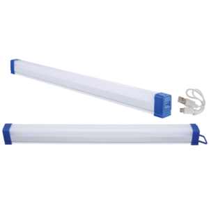 Brightstar T5 Portable Emergency Rechargeable LED Lamp with USB Charging and 3 Brightness Modes (12W, 6500K)